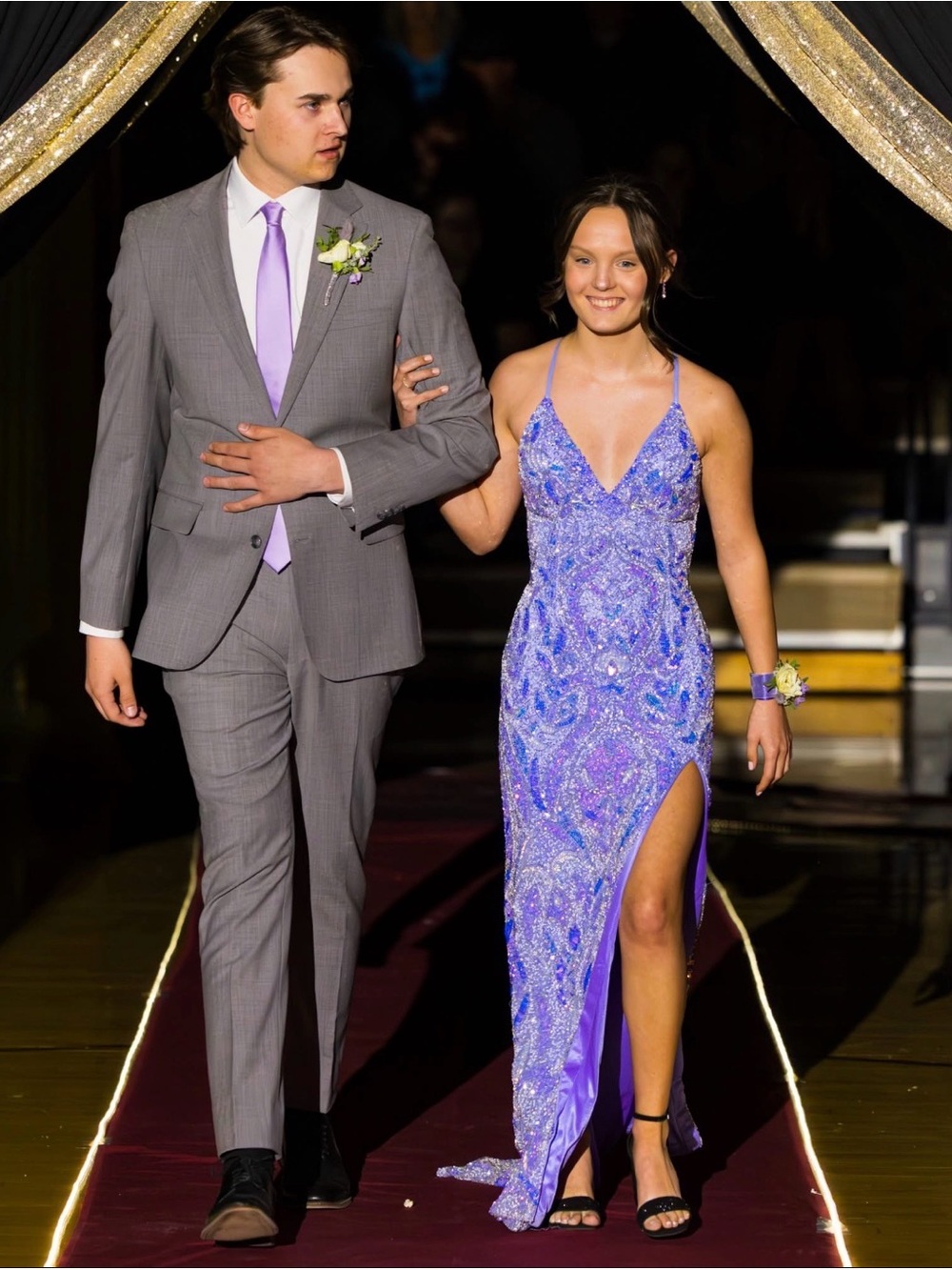 Prom dress only worn once!